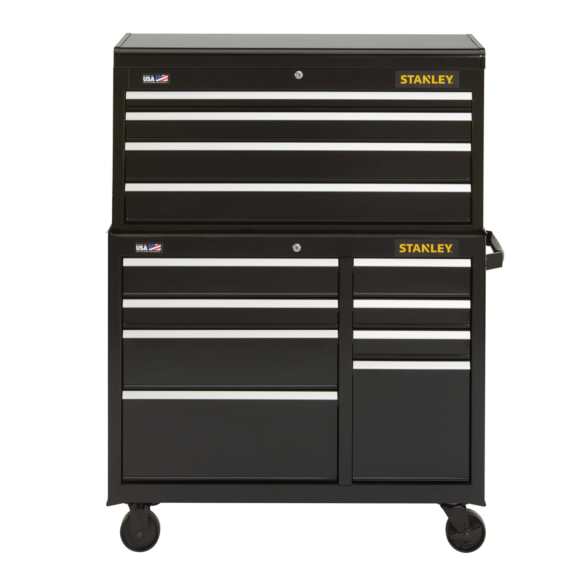 300 Series 41 in W 8 Drawer Rolling Tool Cabinet STANLEY